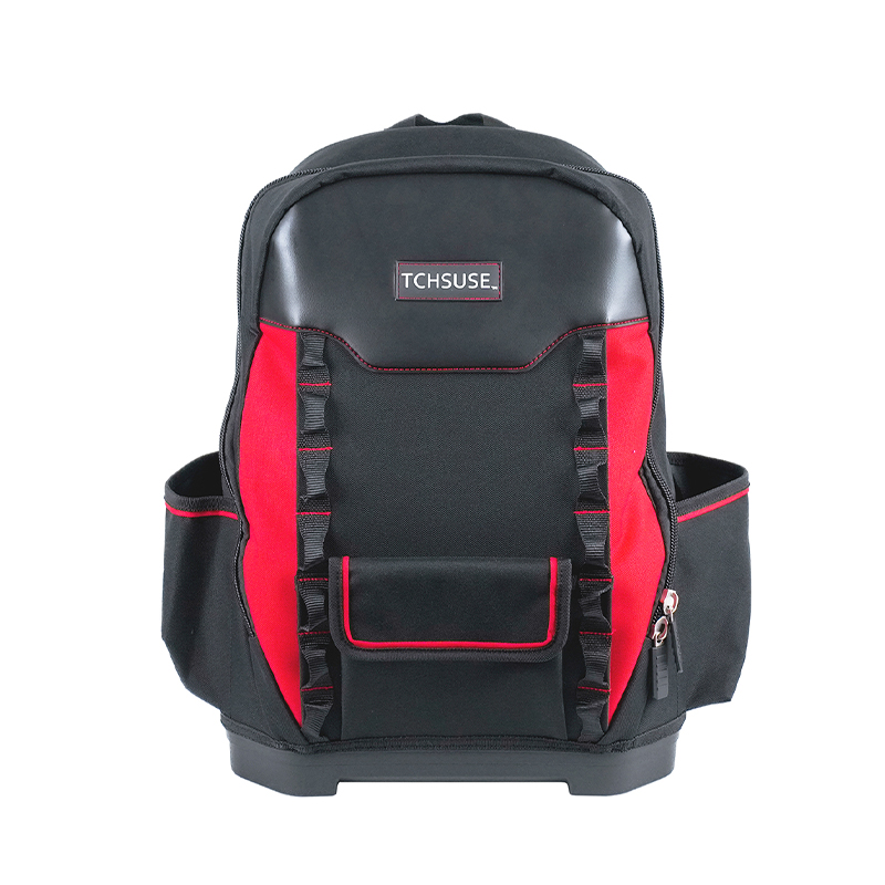 14-inch 600D multifunctionele gereedschapsrugzak met plastic bodem